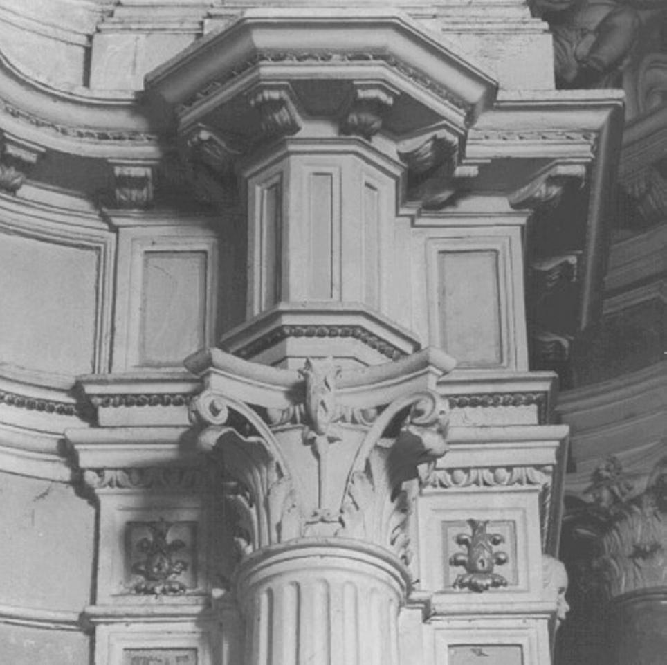 capitello, serie di Squarise Francesco (attribuito), Piva Luigi (attribuito) (sec. XIX)