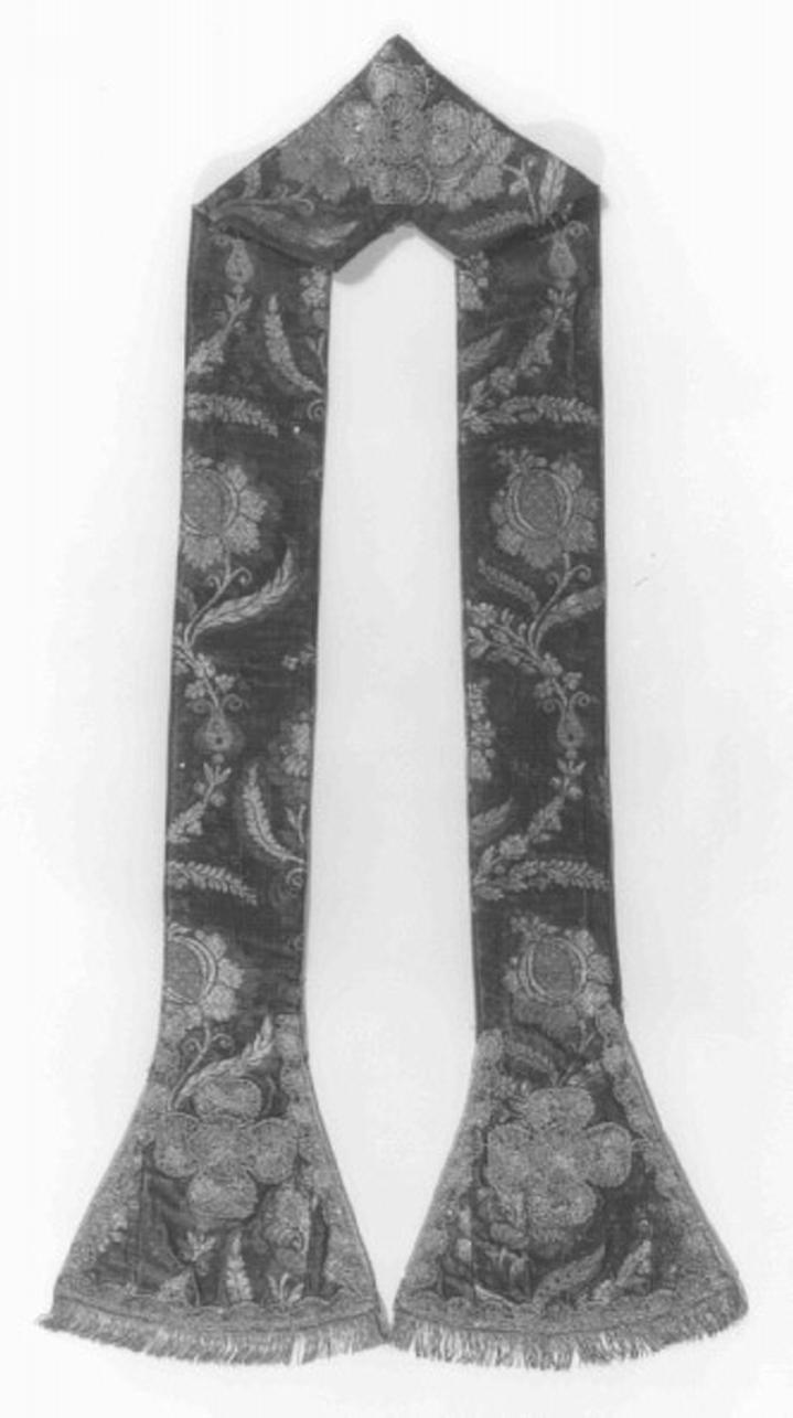stola - ambito veneto (secc. XIX/ XX)