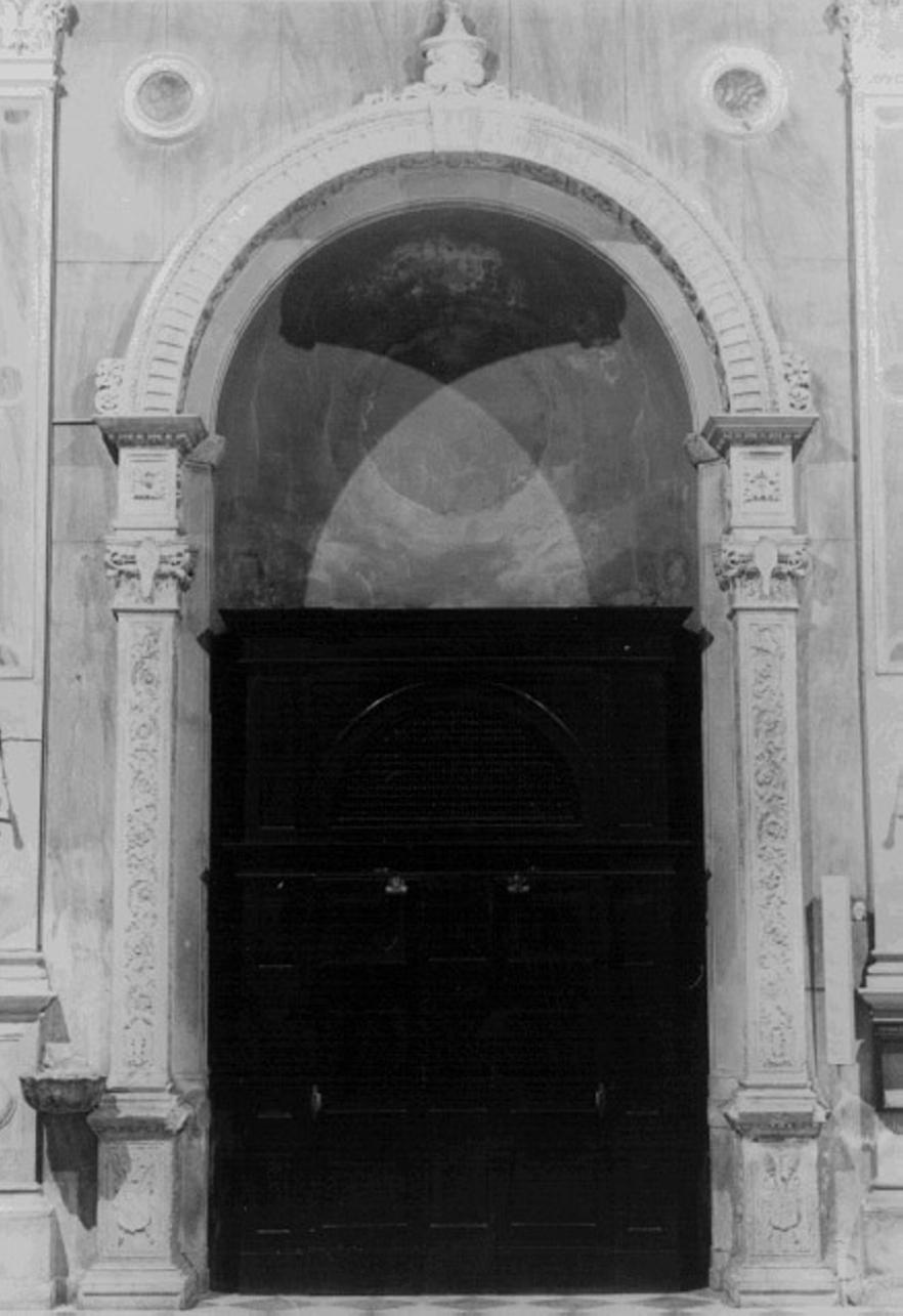 mostra d'arco di Giovanni Di Giacomo Da Porlezza (attribuito) (secc. XV/ XVI)