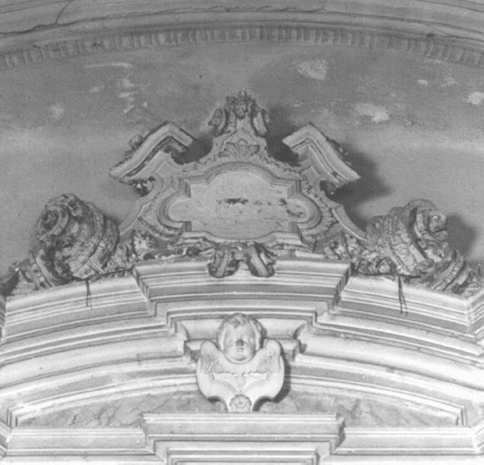 motivi decorativi a volute (decorazione plastica) - ambito vicentino (sec. XVIII)