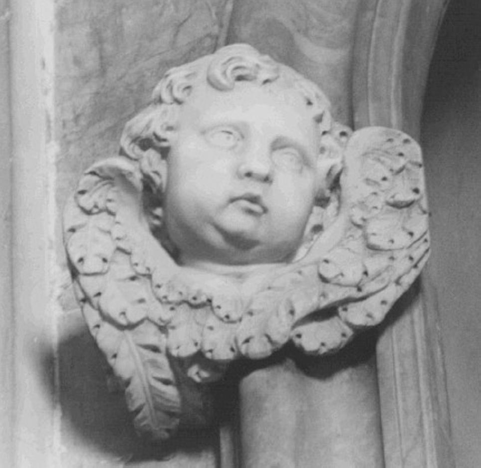 cherubino (rilievo) - ambito vicentino (sec. XVIII)