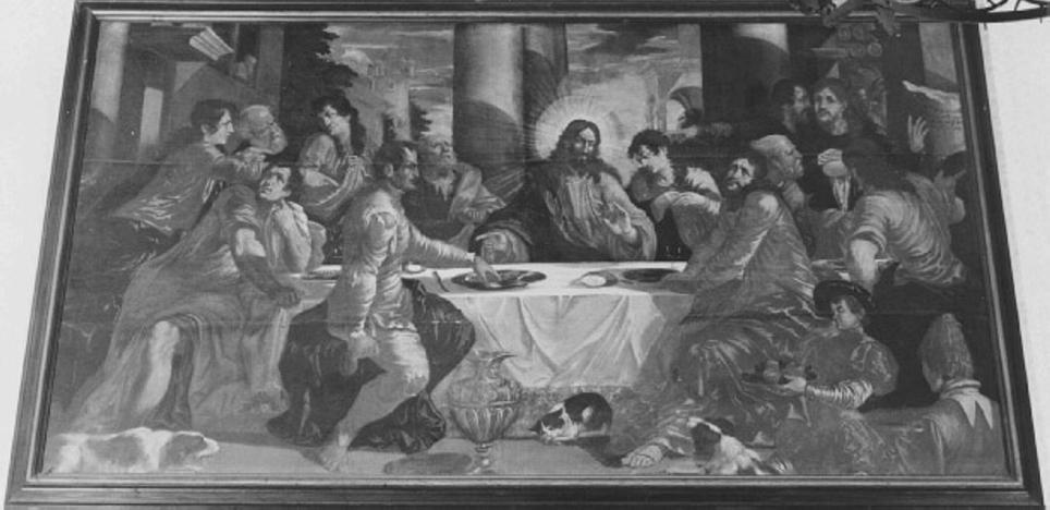 ultima cena (dipinto) di Ballante Francesco (sec. XVII)