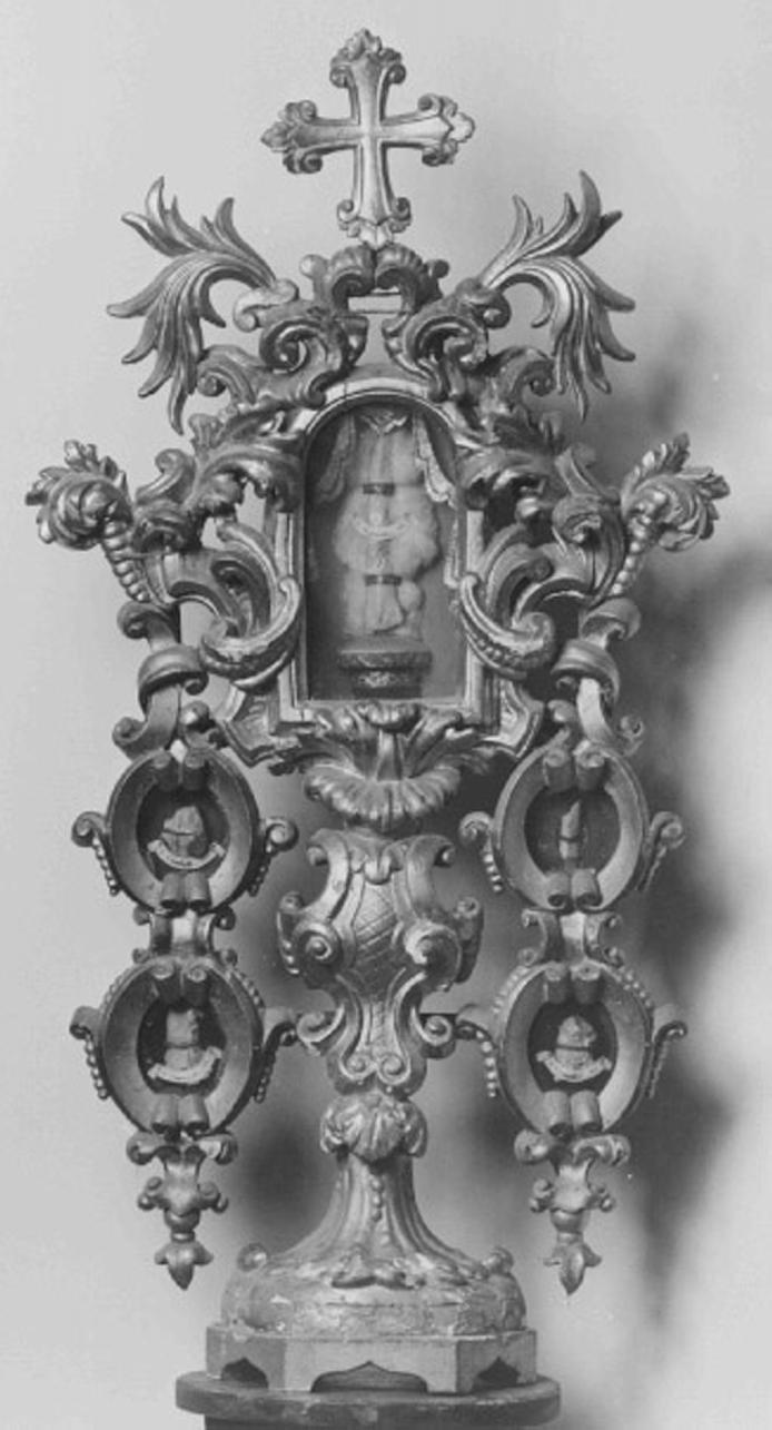 reliquiario - ambito veneto (sec. XVIII)