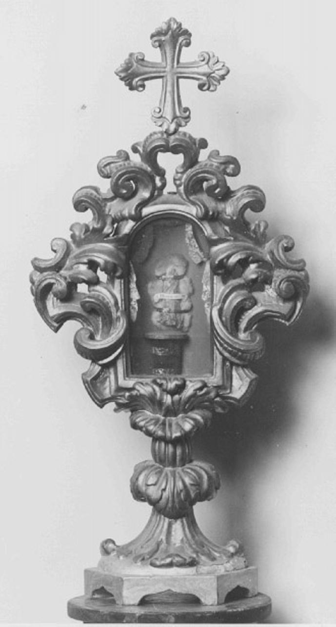 reliquiario - ambito veneto (sec. XVIII)