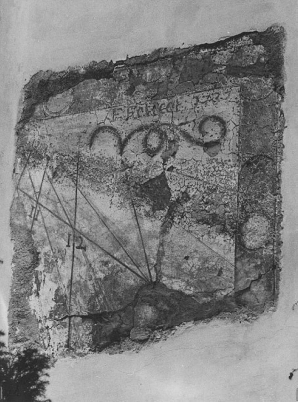 meridiana (dipinto) di fra' Felice (sec. XVIII)