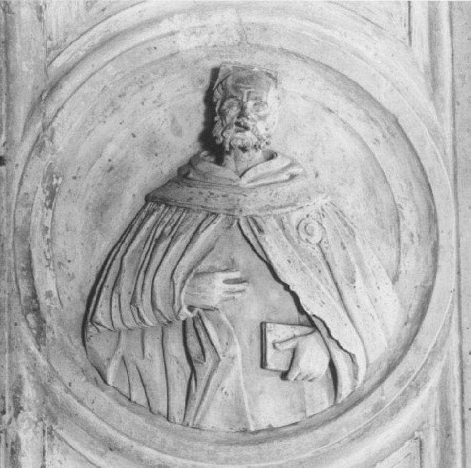 San Tommaso (rilievo) di Pittoni Girolamo Da Lumignano (maniera), Rocco Da Vicenza (maniera), Lombardo Pietro (maniera) (sec. XVI)