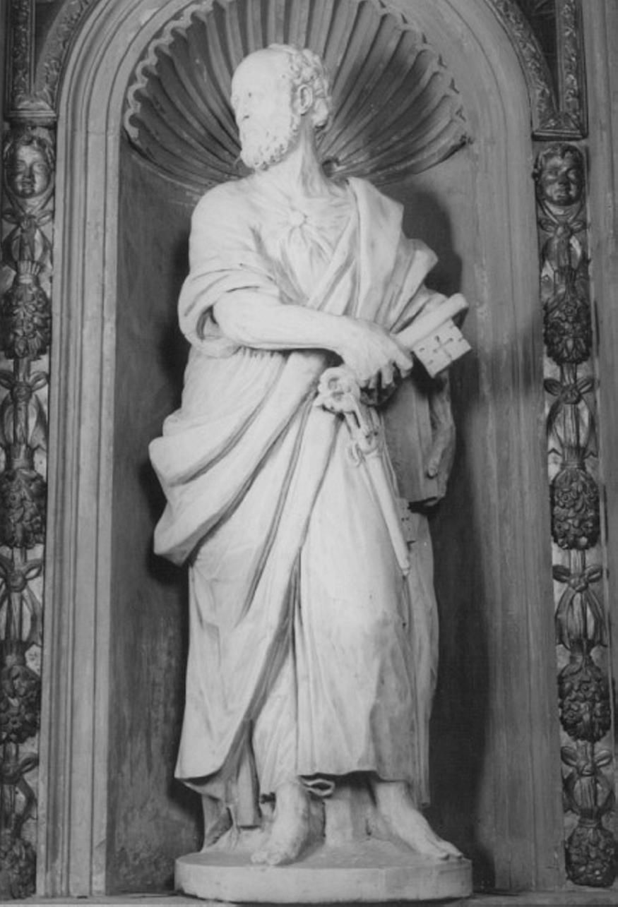 San Pietro (statua) di Albanese Girolamo (sec. XVII)