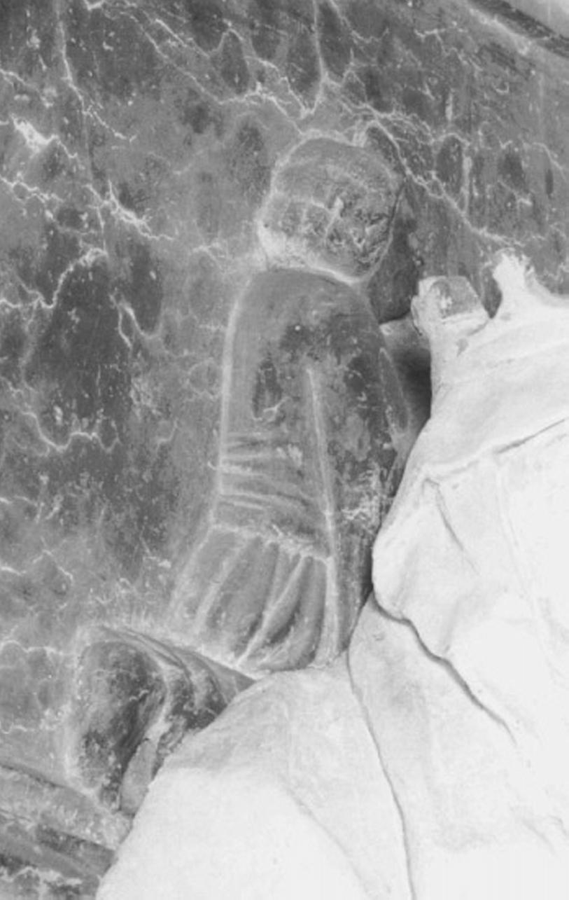 figura maschile (rilievo) - ambito veronese (sec. XIV)