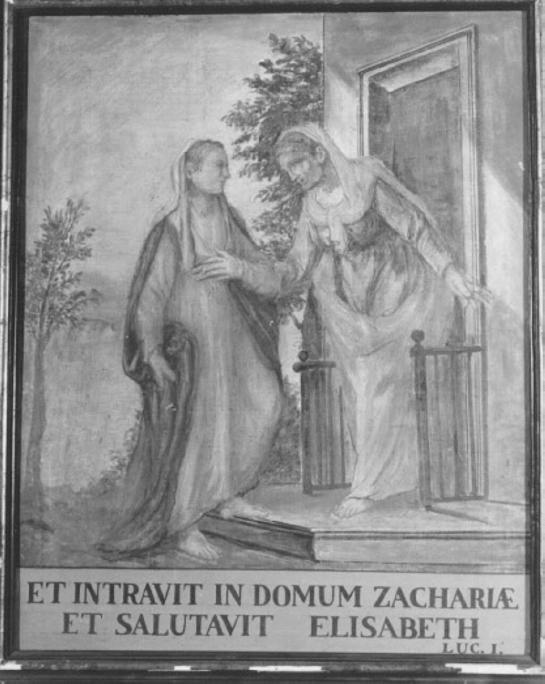 visitazione (dipinto) - ambito vicentino (sec. XVIII)