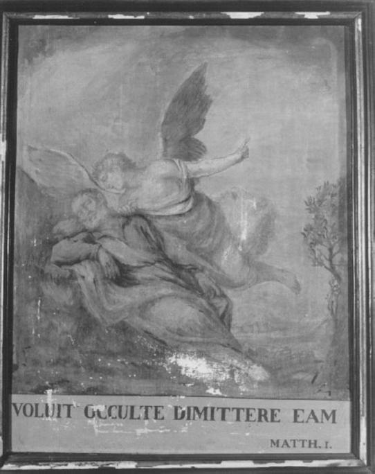 sogno di San Giuseppe (dipinto) - ambito vicentino (sec. XVIII)