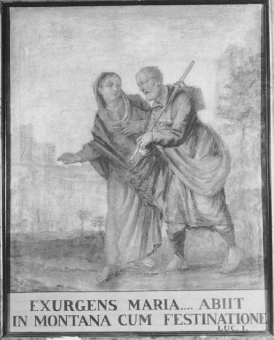 fuga in Egitto (dipinto) - ambito vicentino (sec. XVIII)