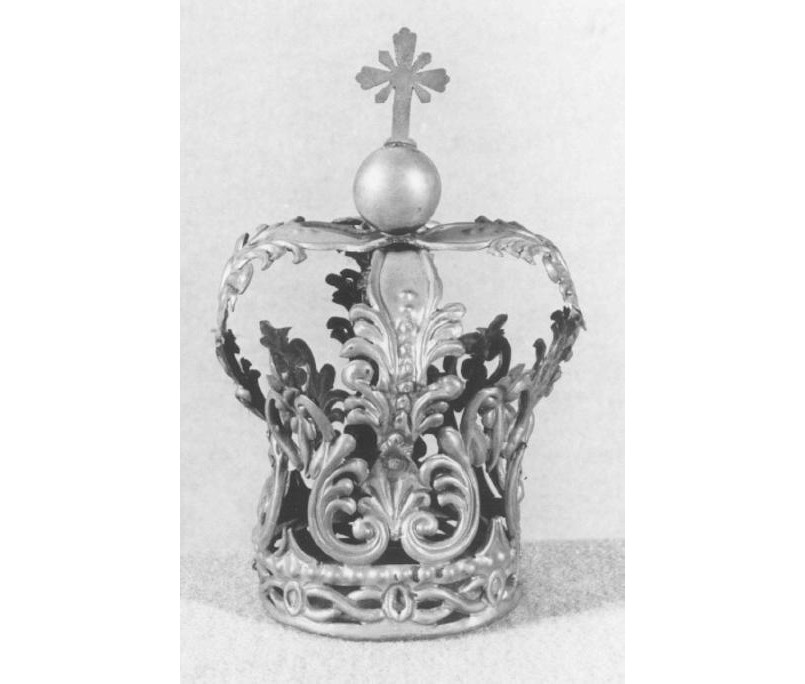 corona da statua - ambito veneto (secc. XVIII/ XIX)