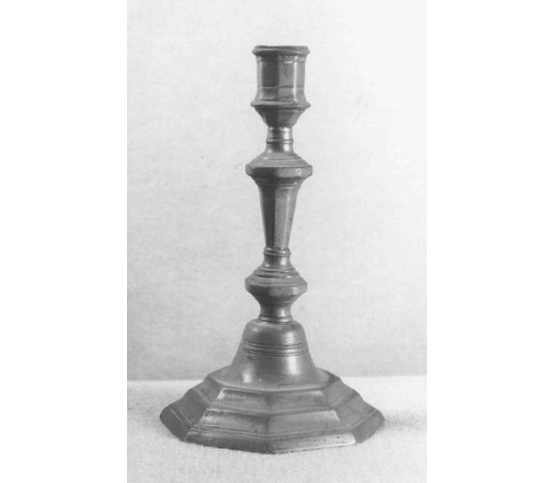 candeliere d'altare - ambito veneto (sec. XIX)