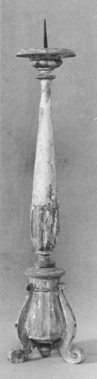 candelabro, serie - ambito veneto (secc. XVII/ XIX)