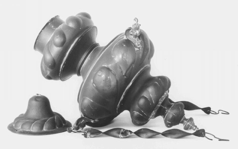 lampada pensile - ambito veneto (sec. XIX)