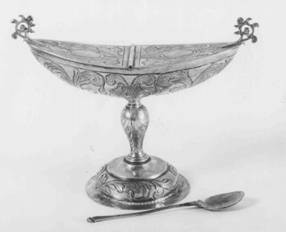 cucchiaio per incenso - ambito veneziano (sec. XVIII)