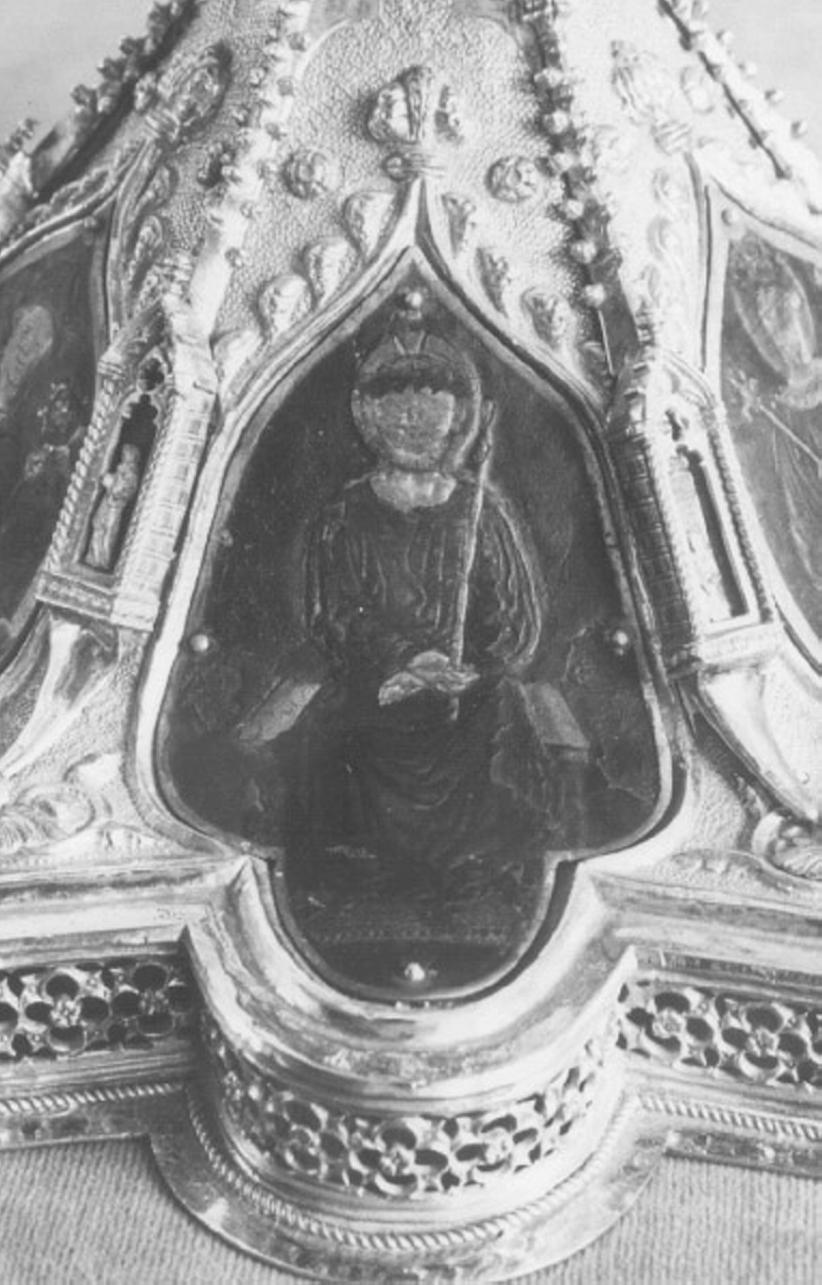 Cristo in trono (decorazione) - ambito veneziano (secc. XIII/ XIV)