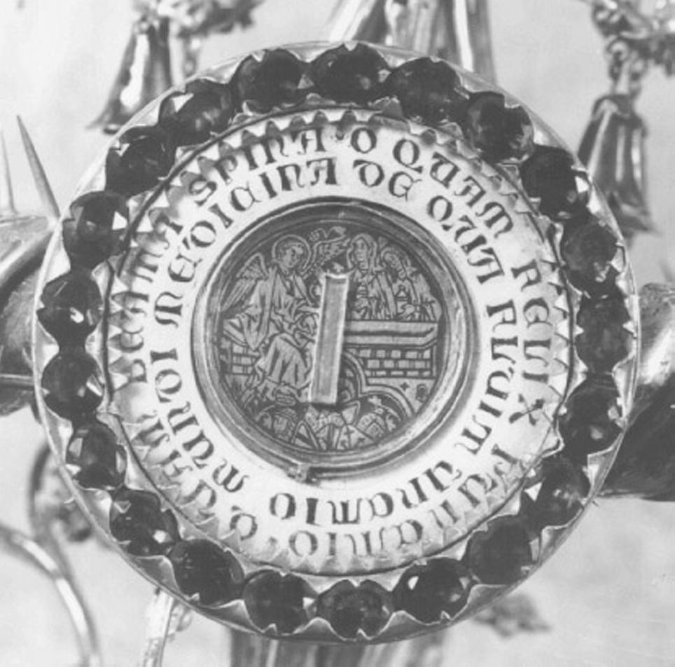 pie donne al sepolcro (decorazione) - ambito veneziano (secc. XIII/ XIV)