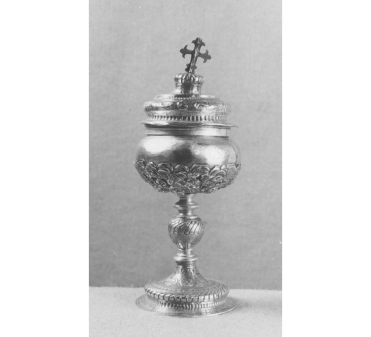 pisside - ambito veneziano (sec. XVII)