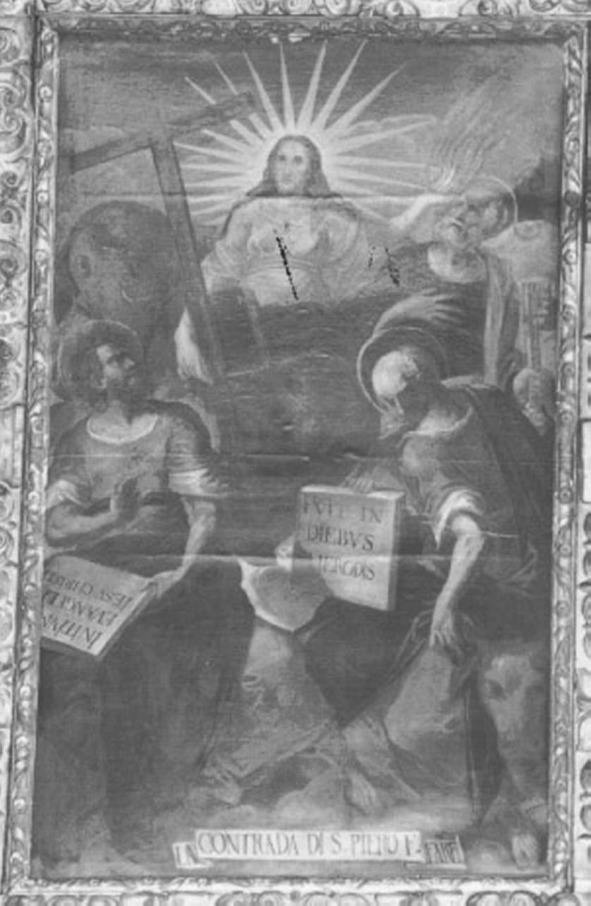 evangelisti (dipinto) di Scolari Iseppo (attribuito) (sec. XVII)