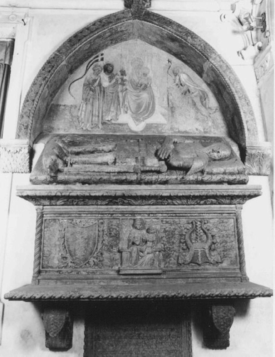 monumento funebre - ambito veneto (secc. XIV/ XV)