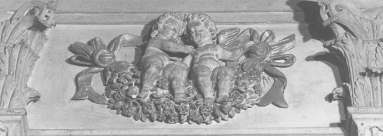cherubini (decorazione plastica) di Albanese Giovanni Battista (sec. XVII)