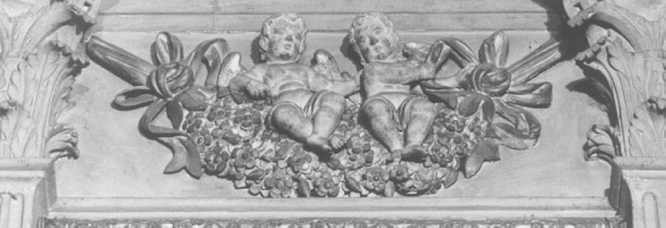 cherubini (decorazione plastica) di Albanese Giovanni Battista (sec. XVII)