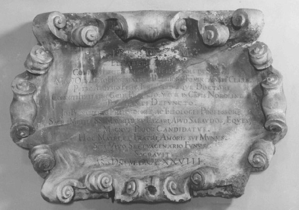 lapide - ambito veneto (sec. XVII)