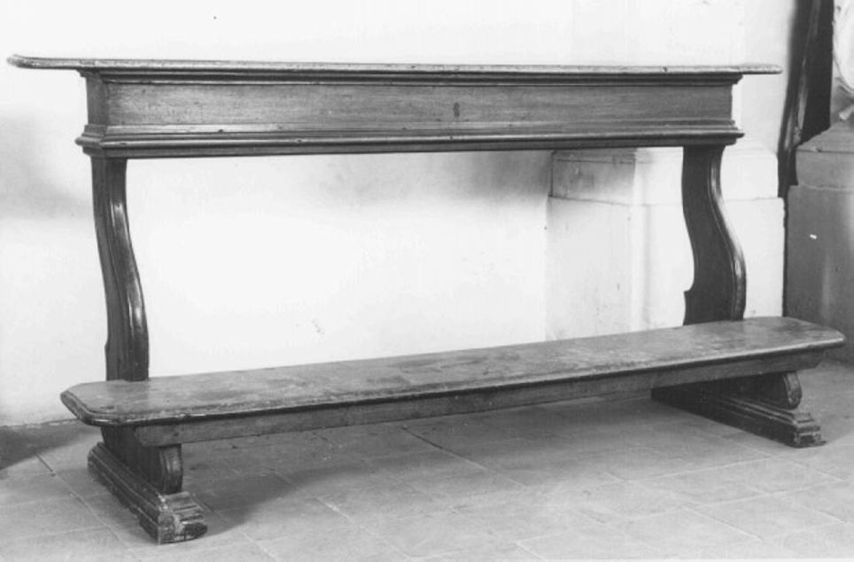 inginocchiatoio - ambito veneto (sec. XVIII)