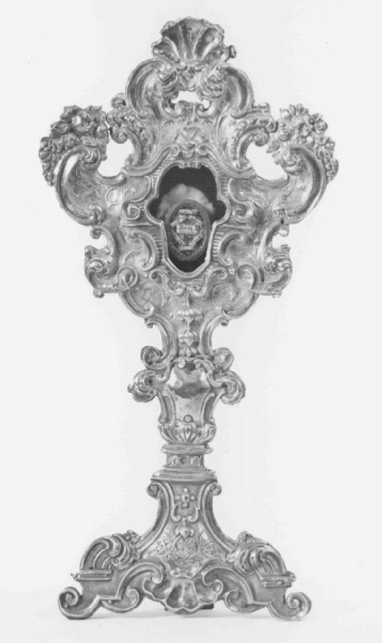 reliquiario - a ostensorio - bottega veneziana (seconda metà sec. XVIII)