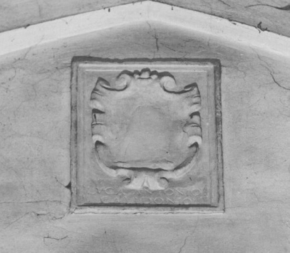 stemma gentilizio (rilievo) - ambito veneto (sec. XVII)