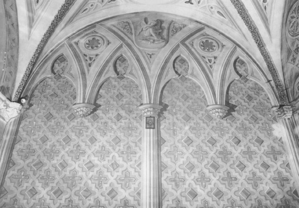 motivi decorativi (dipinto) - ambito veneto (sec. XIX)