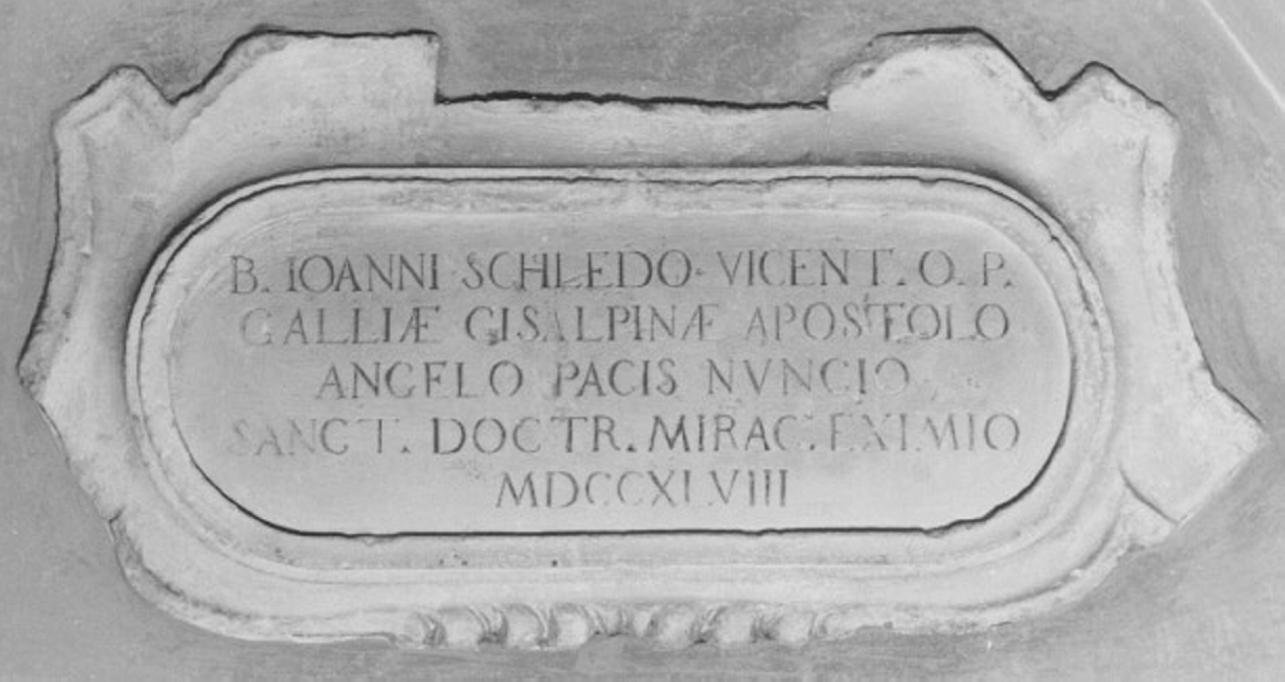 lapide - ambito veneto (sec. XVIII)