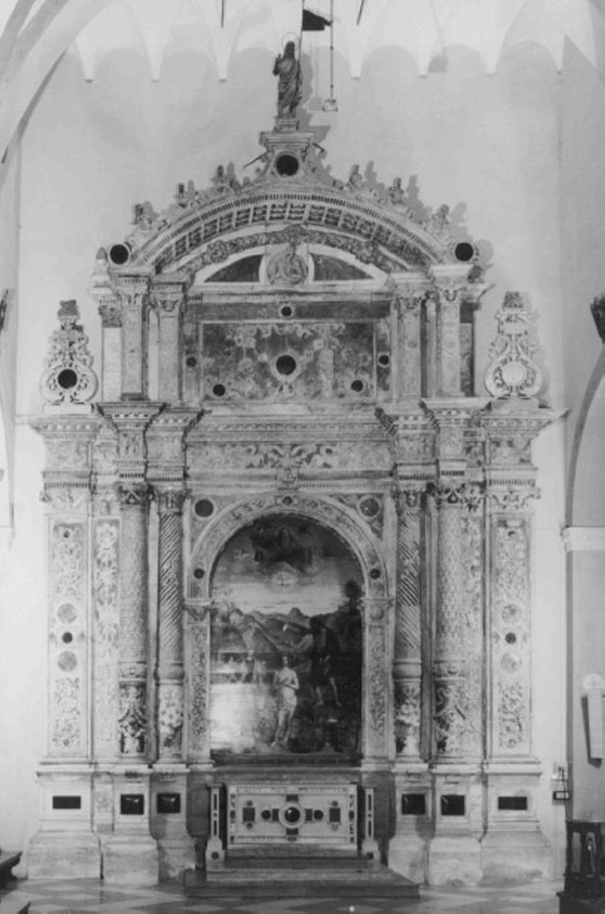 altare di Rocco Da Vicenza (attribuito) (inizio sec. XVI)