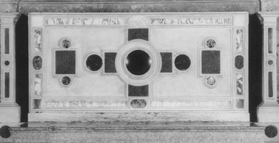 paliotto di Rocco Da Vicenza (attribuito) (inizio sec. XVI)