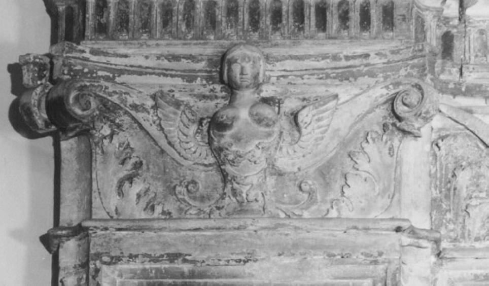 figura femminile (capitello) di Rocco Da Vicenza (attribuito) (inizio sec. XVI)