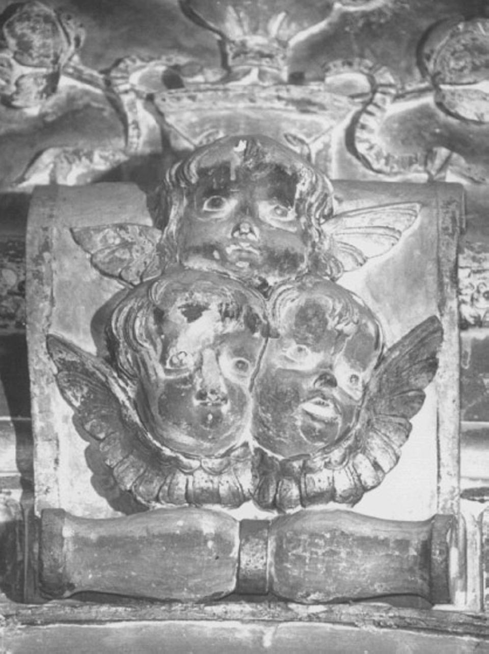 cherubini (rilievo) di Rocco Da Vicenza (attribuito) (inizio sec. XVI)