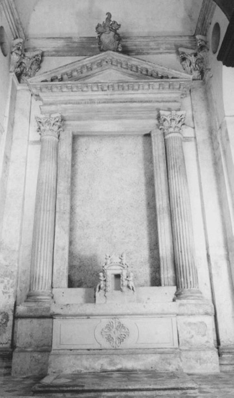 altare - ambito vicentino (fine sec. XVI)