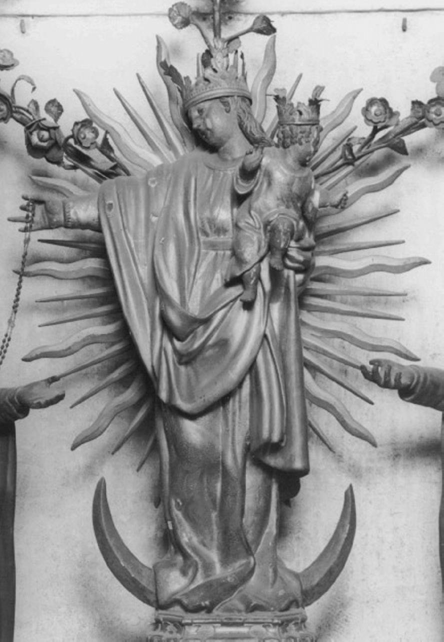 Madonna con Bambino (statua) - ambito veneto (secc. XVIII/ XIX)