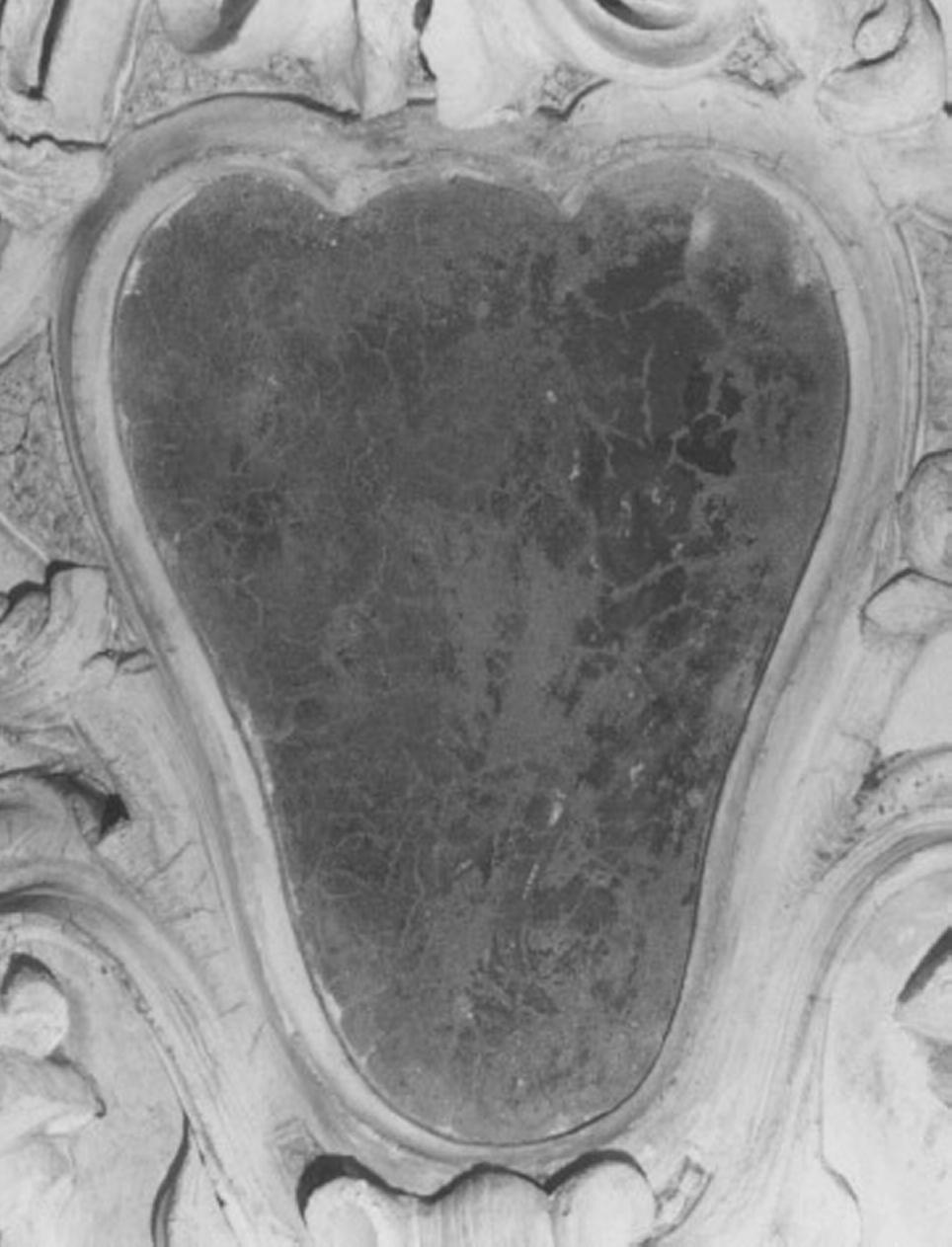 motivi decorativi a volute (decorazione plastica) - ambito veneto (sec. XVIII)