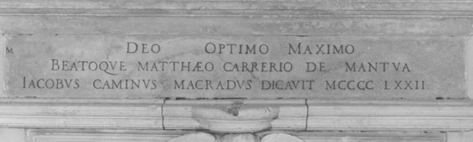 lapide - bottega vicentina (sec. XV)