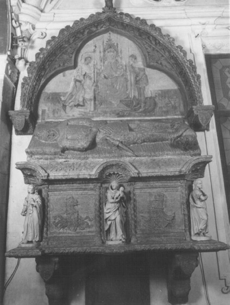 monumento funebre - ambito veneto (sec. XV)