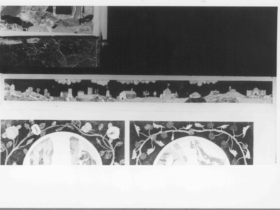 paesaggio (decorazione a intarsio) di Bovio Da Feltre, Corbarelli Antonio, Corbarelli Domenico, Corbarelli Francesco, Corbarelli Benedetto (seconda metà sec. XVII)
