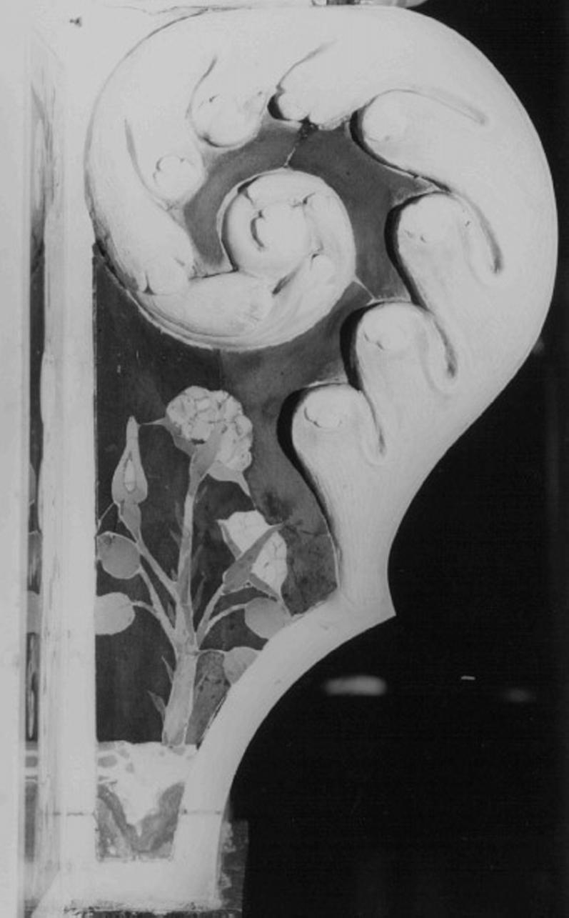 natura morta con frutta (decorazione a intarsio) di Bovio Da Feltre, Corbarelli Antonio, Corbarelli Domenico, Corbarelli Francesco, Corbarelli Benedetto (seconda metà sec. XVII)