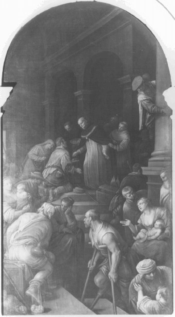 Sant'Antonio da Padova (dipinto) di Dal Ponte Leandro detto Leandro Bassano (fine sec. XVI)