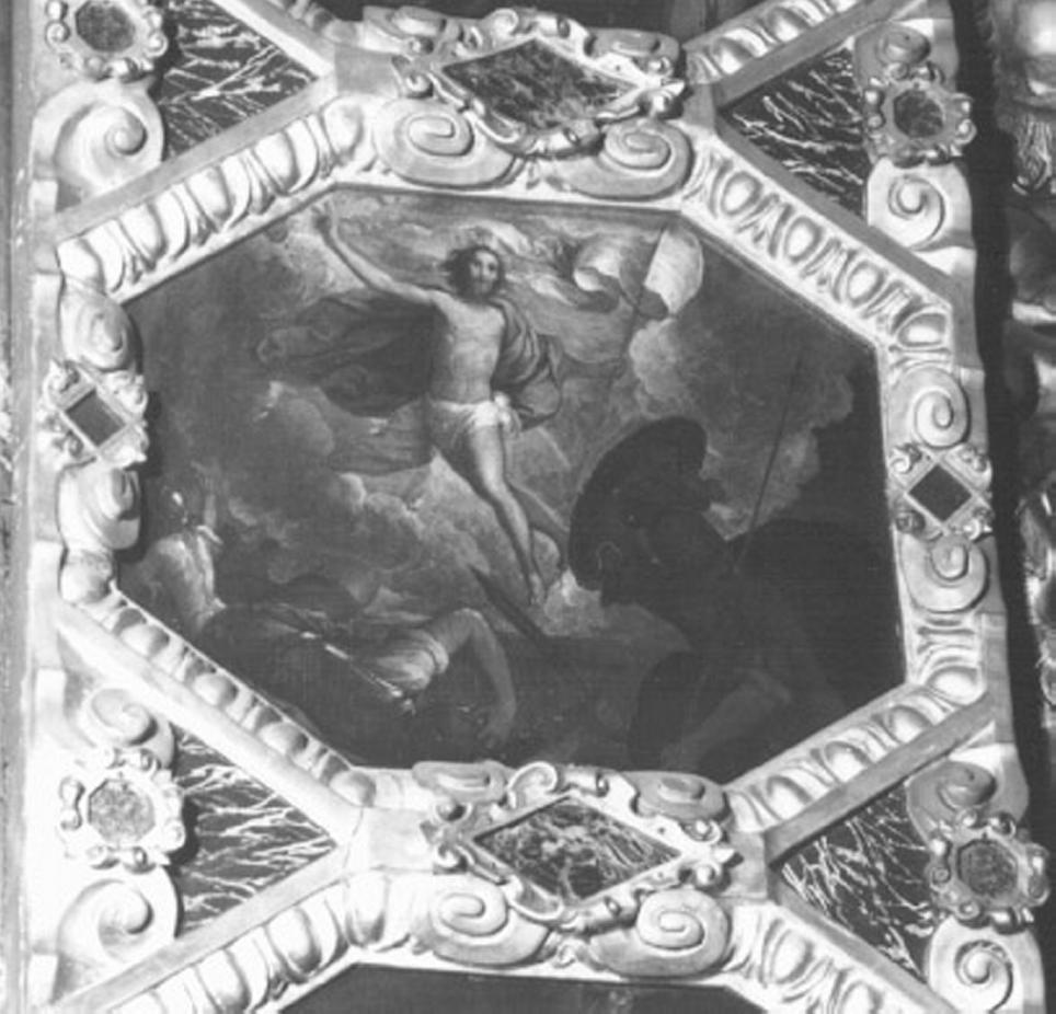 Cristo risorto (dipinto) di Maganza Alessandro (attribuito) (sec. XVII)