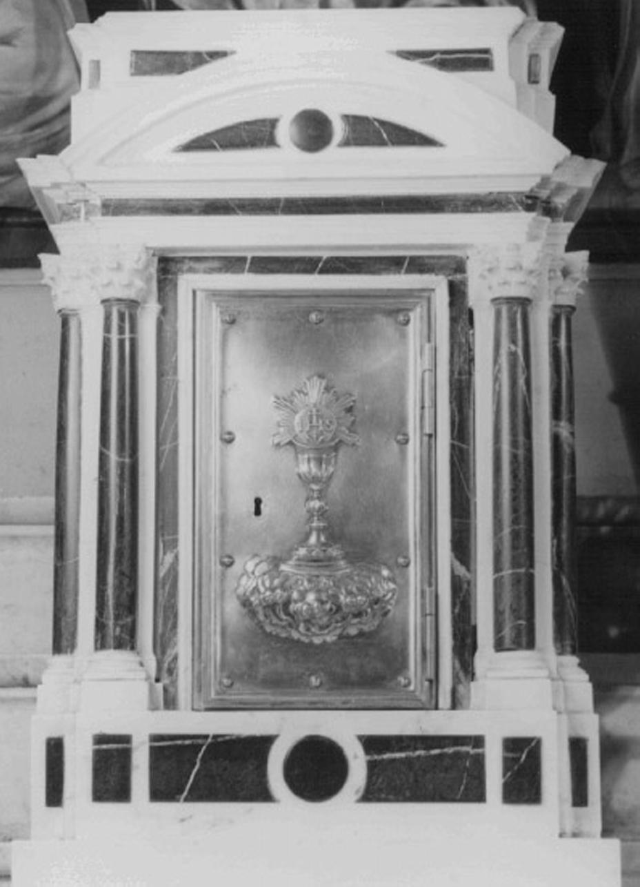 tabernacolo di Albanese Giovanni Battista (attribuito) (sec. XVII)