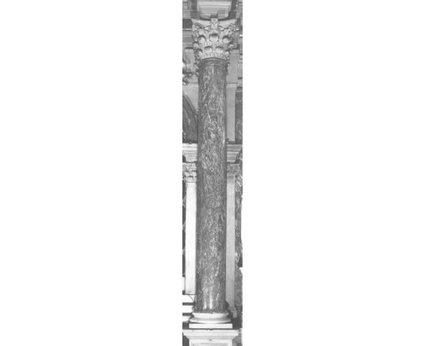 colonna corinzia, serie di Albanese Giovanni Battista (bottega) (sec. XVII)