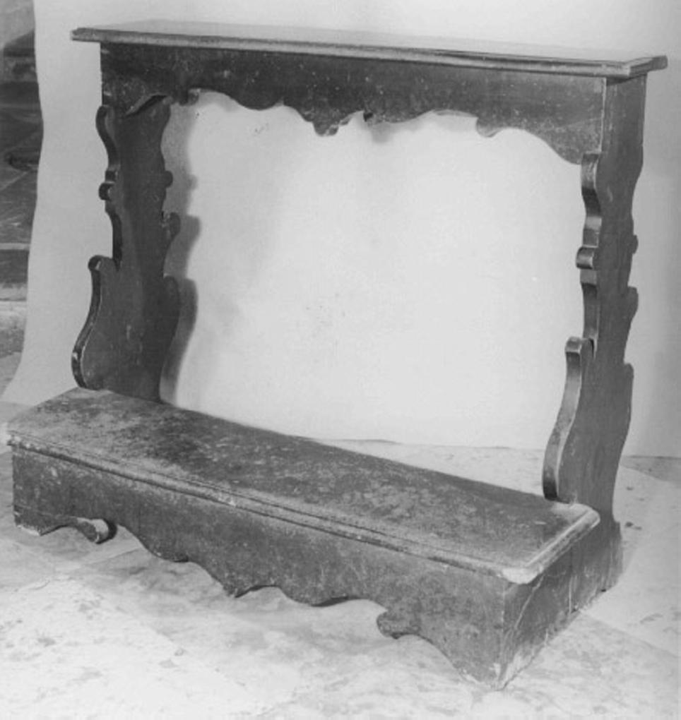 inginocchiatoio, serie - ambito veneto (secc. XVII/ XVIII)