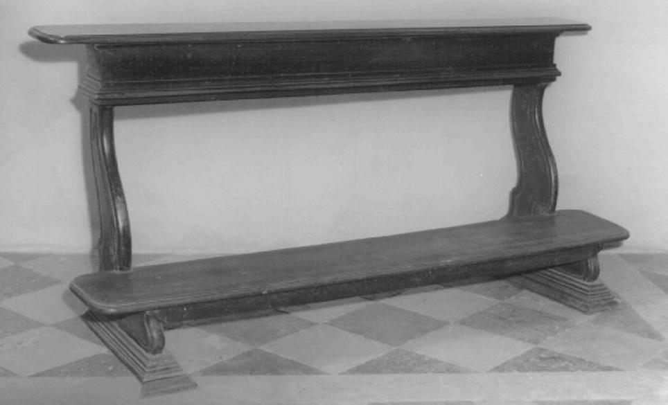 inginocchiatoio, serie - ambito veneto (secc. XVIII/ XIX)